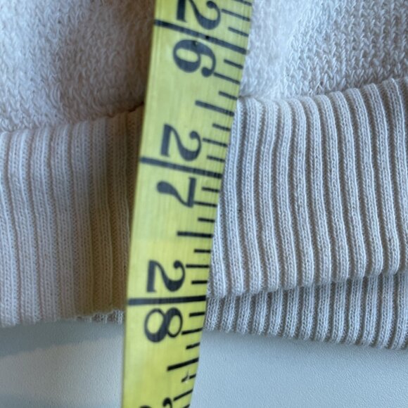 Vintage Walt Disney World Terry Sweatshirt Unisex Size 2XL Cream Embroidered NWT - Picture 10 of 10